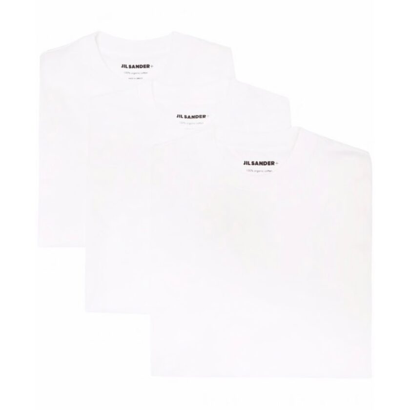 【JIL SANDER】＊お問い合わせ商品　ロゴTシャツ　３枚セット　ホワイト